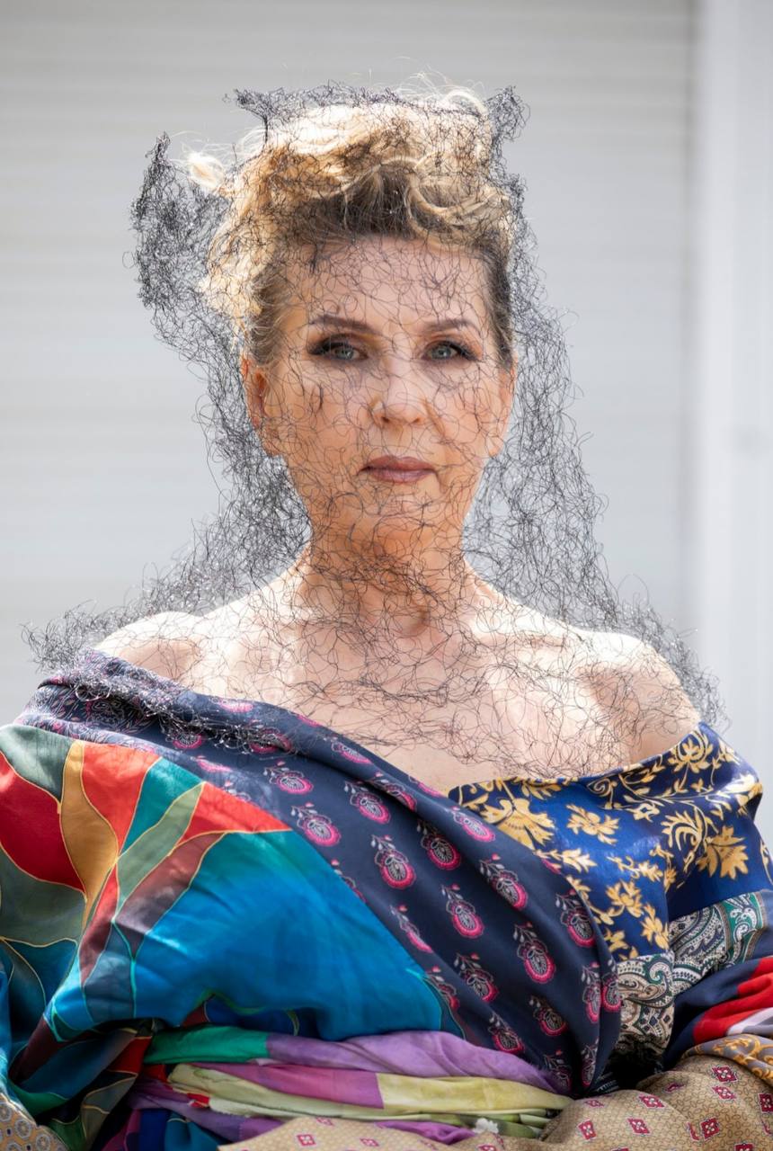 Kunst-Fotoshooting mit kreativem Make-up und Styling, Make-up und Frisur von Natali Beliaeva