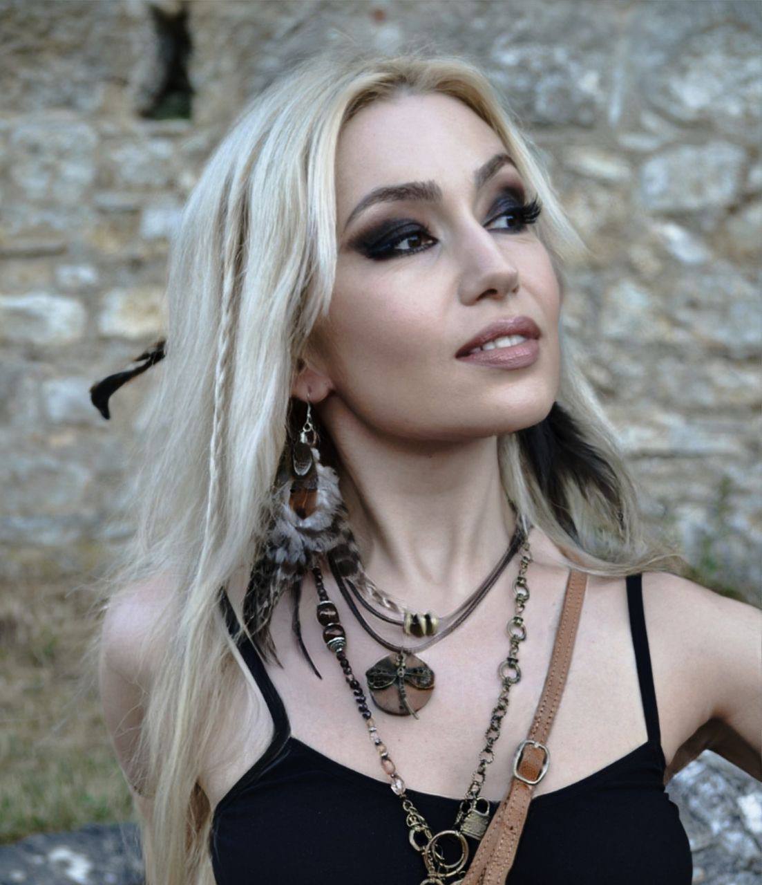 Fantasy-Fotoshooting mit ethnischem Make-up und Styling von  Natali Beliaeva